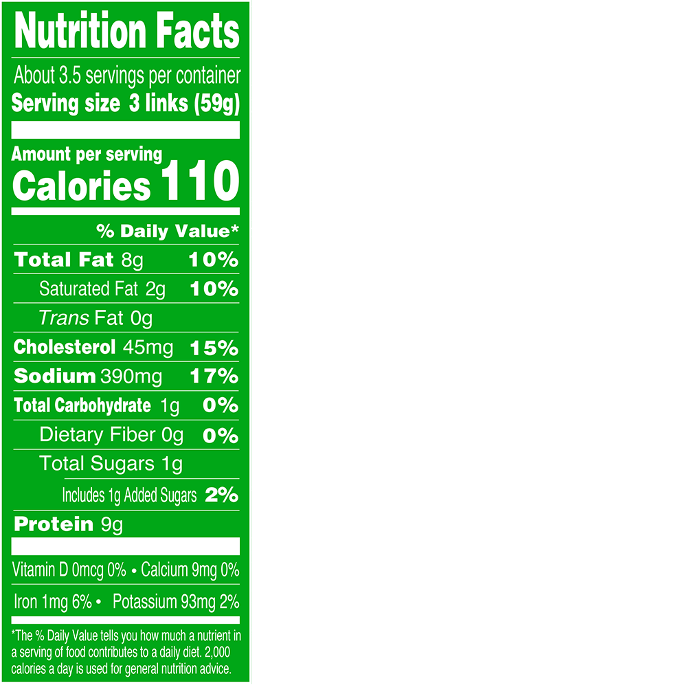 Applegate Natural Chicken and Sage Breakfast Sausage